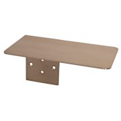 Speakman Lura 3-7/8" Stainless Steel Shelf Brushed Bronze
