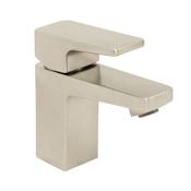 Speakman Kubos 1.2 GPM Single Hole Bathroom Faucet with Pop-Up Drain Assembly Brushed Nickel