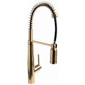 Speakman Neo Touchless 1.8 GPM Single Hole Pre-Rinse Pull Down Kitchen Faucet Brushed Bronze