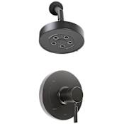 Speakman Neo Shower Only Trim Package with 2 GPM Multi Function Shower Head Matte Black