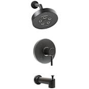 Speakman Neo Tub and Shower Trim Package with 2 GPM Multi Function Shower Head Matte Black