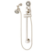 Speakman Napa 2.5 GPM Combination Personal Hand Shower with Fixed Shower Head, Diverter, Hose and Slide Bar Brushed Nickel