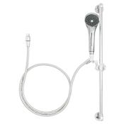 Speakman 2.5 GPM Personal Hand Shower with Hose, Vacuum Breaker, Slide Bar and Swivel Connector White / Chrome