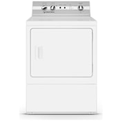 Speed Queen 27 Inch Wide 7 Cu. Ft. Electric Dryer with Reversible Door and Up-Front Filter White