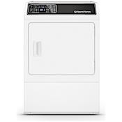 Speed Queen 27 Inch Wide 7 Cu. Ft. Electric Dryer with Pet Plus Cycles and Steam Refresh White