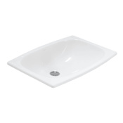 Sterling Stinson 20" Drop In Bathroom Sink White