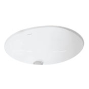 Sterling Wescott 17" Undermount Bathroom Sink And Overflow White
