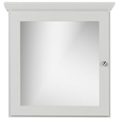 Strasser Simplicity 24" x 27" Framed Single Door Medicine Cabinet Dewy Morning
