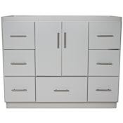 Strasser Simplicity 42" Single Free Standing Vanity Cabinet Only - Less Vanity Top Dewy Morning