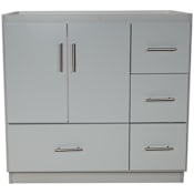Strasser Simplicity 36" Single Free Standing Vanity Cabinet Only - Less Vanity Top Dewy Morning