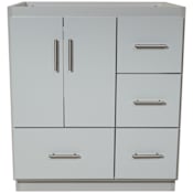 Strasser Simplicity 30" Single Free Standing Vanity Cabinet Only - Less Vanity Top Dewy Morning