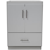 Strasser Simplicity 24" Single Free Standing Vanity Cabinet Only - Less Vanity Top Dewy Morning