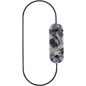 Studio M Stonewall 30" Tall LED Wall Sconce by Nina Magon Black