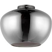 Studio M Incognito 14" Wide LED Flush Mount Ceiling Fixture by Mat Sanders Gunmetal