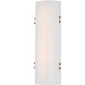 Studio M Facets 18" Tall Bathroom Sconce Natural Aged Brass