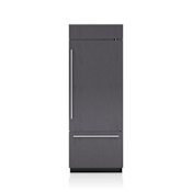Sub-Zero Classic Series 30 Inch Wide 17 Cu. Ft. Panel Ready Energy Star Certified Bottom Freezer Refrigerator with Water Dispenser and Right Handed Door Panel Ready