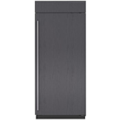 Sub-Zero Classic Series 36 Inch Wide 20.6 Cu. Ft. Built-In Panel Ready Energy Star Column Freezer with Right Handed Door Panel Ready