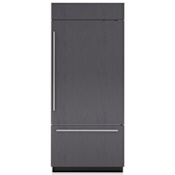 Sub-Zero Classic Series 36 Inch Wide 20.5 Cu. Ft. Panel Ready Energy Star Certified Bottom Freezer Refrigerator with Water Dispenser and Right Handed Door Panel Ready