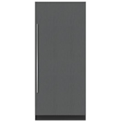 Sub-Zero Designer Series 36 Inch Wide 21.7 Cu. Ft. Panel Ready Energy Star Certified Column Refrigerator with Internal Water Dispenser and Right Handed Door Panel Ready