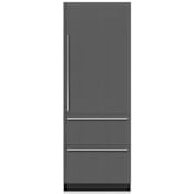 Sub-Zero Designer Series 30 Inch Wide 15.9 Cu. Ft. Panel Ready Bottom Freezer Refrigerator with Right Handed Door and Automatic Ice Maker with Removable Ice Basket Panel Ready