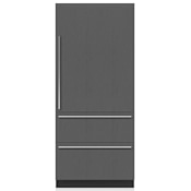 Sub-Zero Designer Series 36 Inch Wide 19.6 Cu. Ft. Panel Ready Bottom Freezer Refrigerator with Right Handed Door and Automatic Ice Maker with Removable Ice Basket Panel Ready