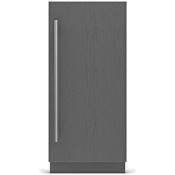 Sub-Zero Designer 15 Inch Wide 25 Lbs. Capacity Panel Ready Undercounter Ice Maker with 65 Lbs. Daily Ice Production and Pump - Right Hinge Panel Ready