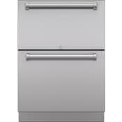 Sub-Zero 24 Inch Wide 4 Cu. Ft. Energy Star Rated Outdoor Double Drawer Refrigerator Custom Panel