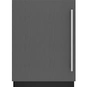 Sub-Zero Designer Series 24 Inch Wide 5.4 Cu. Ft. Energy Star Rated Compact Refrigerator with Spill-Proof Shelves - Left Hinge Panel Ready
