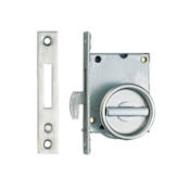 Sugatsune Privacy Sliding Door Latch with Thumbturn Stainless Steel