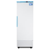Summit Accucold 28 Inch Wide 14.83 Cu. Ft. Medical Freezer with Adjustable Thermostat White