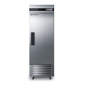 Summit 28 Inch Wide 23 Cu. Ft. Medical Freezer with Temperature Alarm - Right Hand Door Swing Stainless Steel