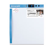 Summit Accucold Momcube 19 Inch Wide 1.4 Cu. Ft. Medical Freezer with Temperature Alarm White