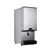 Summit 17 Inch Wide 30 Lbs. Capacity Countertop Commercial Ice and Water Dispenser with 378 Lbs. Daily Ice Production and Filter Kit Stainless Look / Stainless Steel