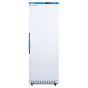 Summit Performance 28 Inch Wide 18 Cu. Ft. Vaccine Refrigerator with Antimicrobial Handle White