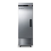 Summit Accucold 28 Inch Wide 23 Cu. Ft. Medical Refrigerator with Lock and Left Hand Door Stainless Steel