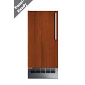 Summit 15 Inch Wide 22 Lbs. Capacity Panel Ready Built-In Ice Maker with 25 Lbs. Daily Ice Production and Adjustable Height Panel Ready
