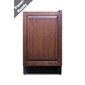 Summit 15 Inch Wide 12 Lbs. Capacity Panel Ready Built-In Ice Maker with 15 Lbs. Daily Ice Production and Convenient Drain-Free Design Panel Ready