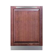 Summit 24 Inch Wide 10 Place Setting Energy Star Rated Built-In Top Control Panel Ready Dishwasher with Automatic Detergent Detection Panel Ready
