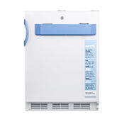 Summit 24 Inch Wide 5.5 Cu. Ft. Medical Refrigerator with High/Low Temperature Alarm White