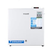 Summit 1.4 Cu. Ft. AccuCold Freestanding Vaccine Freezer with Temp Display, Alarm, Hospital Cord, Lock White