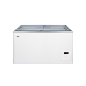 Summit Commercial 43 Inch Wide 11.7 Cu. Ft. Capacity Food & Beverage Freezer Merchandiser White