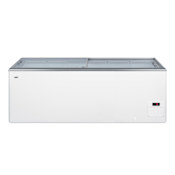 Summit Commercial 71 Inch Wide 21.3 Cu. Ft. Capacity Food & Beverage Freezer Merchandiser White