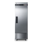 Summit 28 Inch Wide 23 Cu. Ft. Reach-In Commercial Freezer with Temperature Alarm - Right Hand Door Swing Stainless Steel