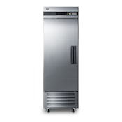 Summit 28 Inch Wide 23 Cu. Ft. Reach-In Commercial Freezer with Temperature Alarm - Left Hand Door Swing Stainless Steel