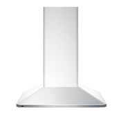Summit 400 CFM 30 Inch Wide Wall Mounted Range Hood with Push Button Controls Stainless Steel