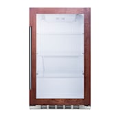 Summit 19 Inch Wide 3.13 Cu. Ft. Beverage Center Panel Ready