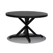Sunset West Monterey 48" Diameter Aluminum Outdoor Dining Table Copper
