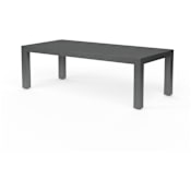 Sunset West Redondo 42" Wide Aluminum Outdoor Dining Table Slate