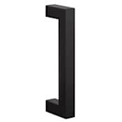 Sure-Loc 9" Single Sliding Barn Door Pull Flat Black