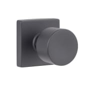 Sure-Loc Bergen Interior Trim Knob with Square Rose for Single Cylinder Handlesets Flat Black